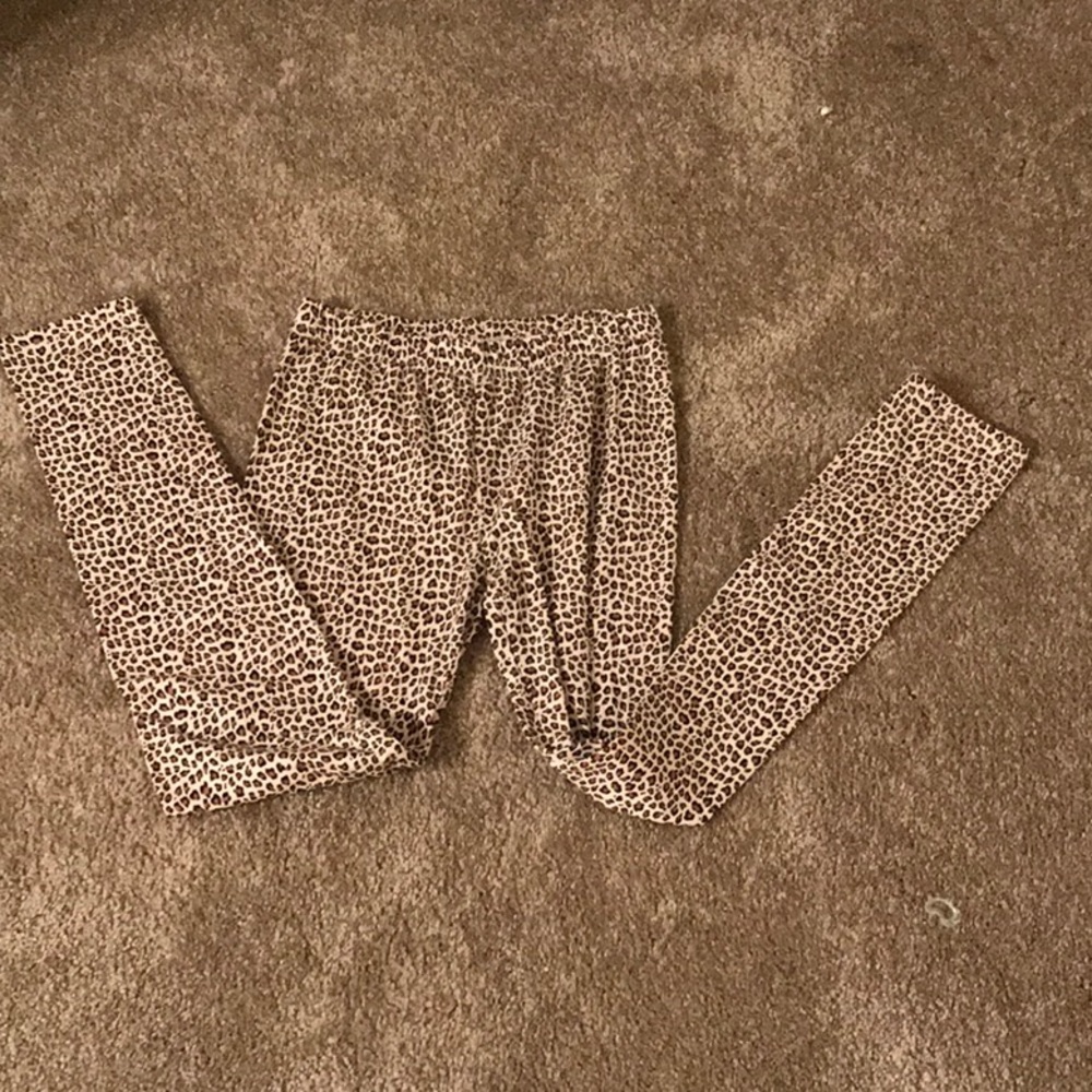 Cheetah print pants